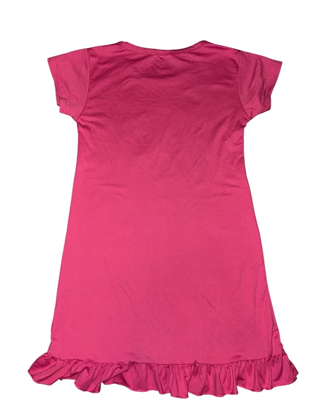 Taylor Swift Pink Graphic Ruffle Nightdress
